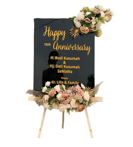 Papan Bunga Akrilik Rancangkencono